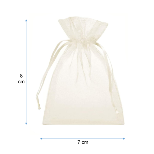 bolsa organza blanca 7x8 1