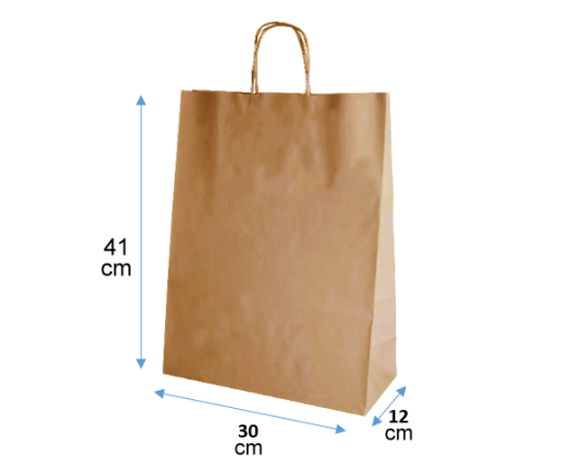 bolsa papel 30.41.12.KRAFT sl